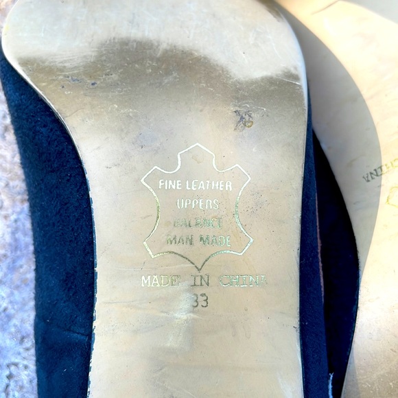 Vintage Jasmin Suede Pumps GOOD condition - Picture 6 of 7